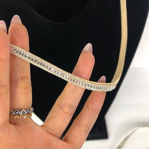 J. Crew leather beaded necklace - Picture 2 of 5